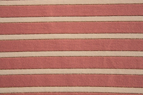 Baumwolljersey Streifen Lurex (992076)